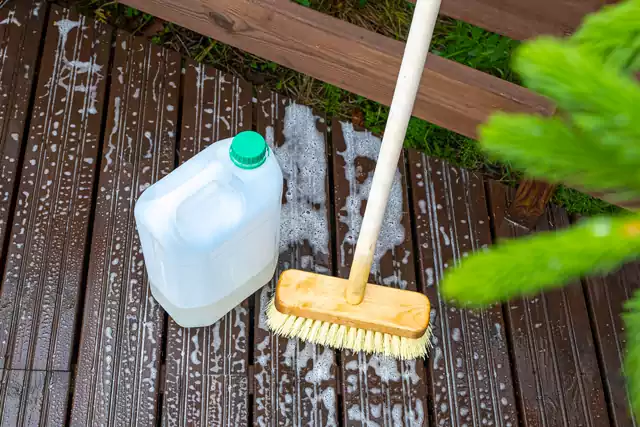 Decking_3 Decking Cleaning using specialist chemicals