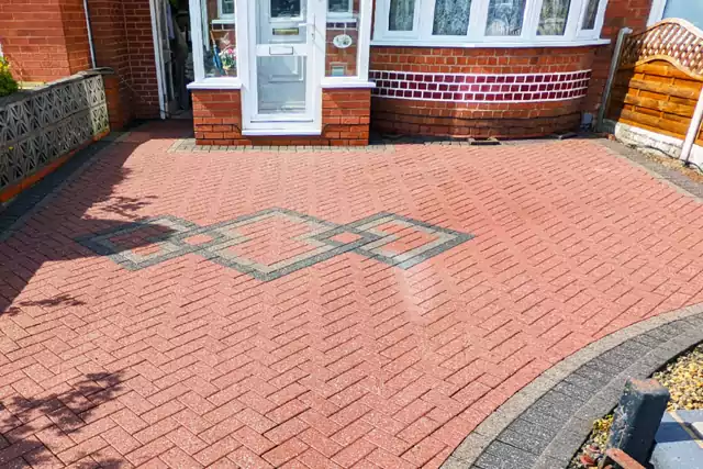 Driveway_Patio_2 Freshly cleaned block paving driveway